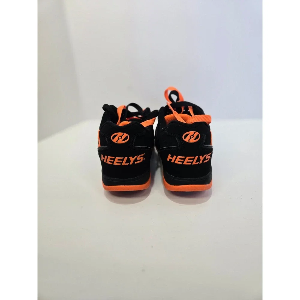 Heelys Propel 2.0 Black Orange Roller Skate Shoes Youth 4